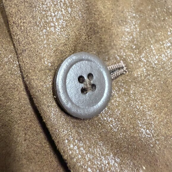 Custom Tailored Coppley Suede Style Blazer Brown Bocelli Sport Coat 46L - Picture 5 of 11
